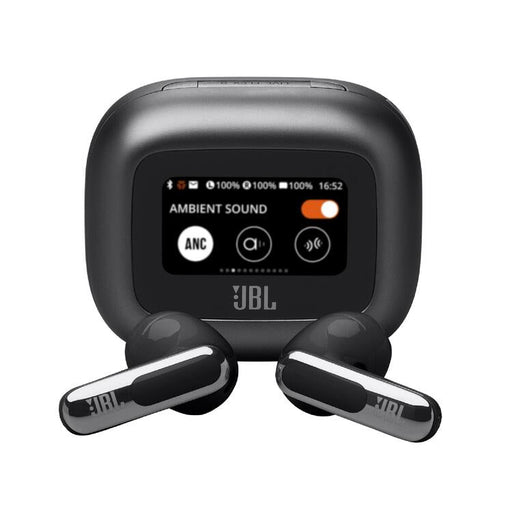 JBL Live Flex 3 | In-ear headphones - Wireless - Noise reduction - 1.45" touch screen - Black-Sonxplus St-Georges