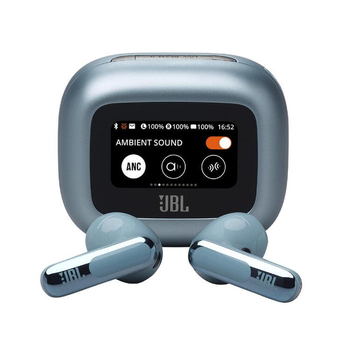 JBL Live Flex 3 | In-ear headphones - Wireless - Noise reduction - 1.45" touch screen - Blue