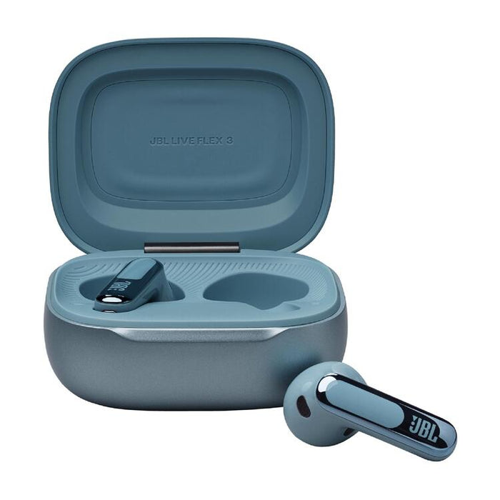 JBL Live Flex 3 | In-ear headphones - Wireless - Noise reduction - 1.45" touch screen - Blue