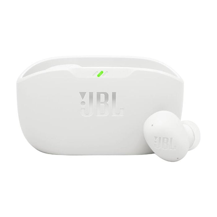 JBL Vibe Buds 2 | In-Ear Headphones - Wireless - Bluetooth - Smart Ambient Technology - White-Sonxplus St-Georges