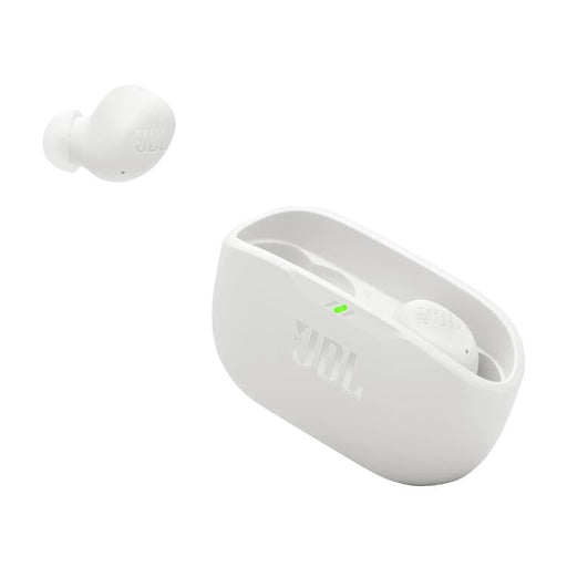 JBL Vibe Buds 2 | In-Ear Headphones - Wireless - Bluetooth - Smart Ambient Technology - White-Sonxplus St-Georges
