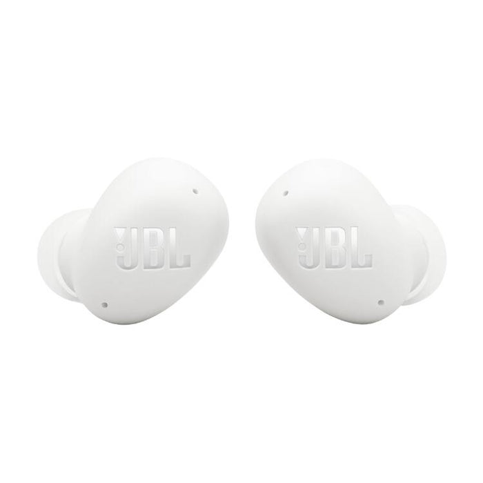 JBL Vibe Buds 2 | In-Ear Headphones - Wireless - Bluetooth - Smart Ambient Technology - White-Sonxplus St-Georges