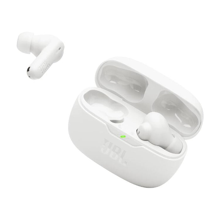 JBL Vibe Beam 2 | In-Ear Headphones - Wireless - Bluetooth - Smart Ambient Technology - White-Sonxplus St-Georges