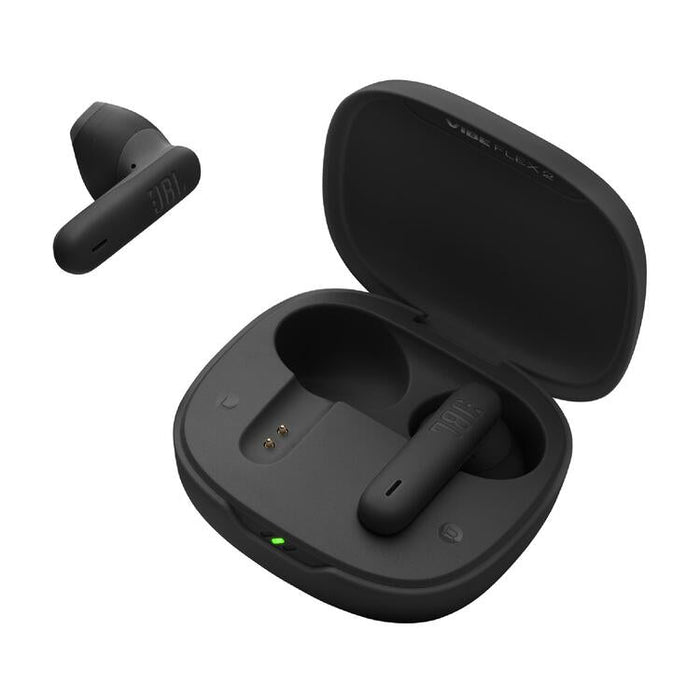 JBL Vibe Flex 2 | In-Ear Headphones - Wireless - Bluetooth - Smart Ambient Technology - Black-Sonxplus St-Georges