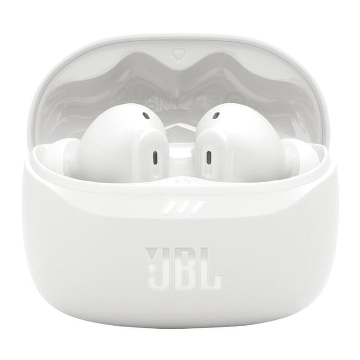 JBL Tune Beam 2 | In-Ear Headphones - 100% Wireless - Bluetooth - Smart Ambient - 6 Microphones - White-Sonxplus St-Georges