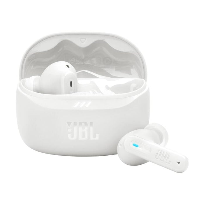 JBL Tune Beam 2 | In-Ear Headphones - 100% Wireless - Bluetooth - Smart Ambient - 6 Microphones - White-Sonxplus St-Georges