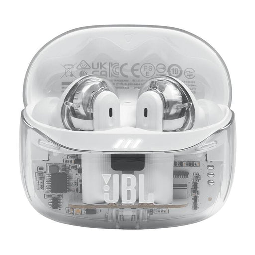 JBL Tune Beam 2 | In-Ear Headphones - 100% Wireless - Bluetooth - Smart Ambient - 6 Microphones - Phantom White-Sonxplus St-Georges