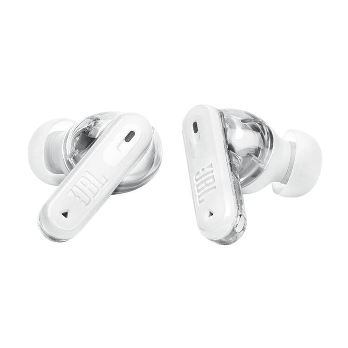 JBL Tune Beam 2 | In-Ear Headphones - 100% Wireless - Bluetooth - Smart Ambient - 6 Microphones - Phantom White-Sonxplus St-Georges