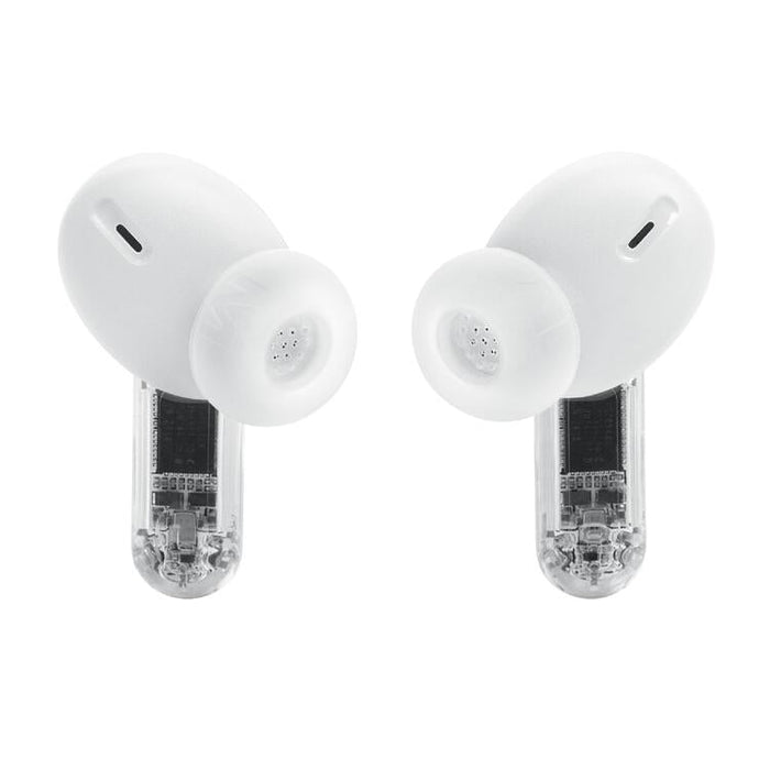 JBL Tune Beam 2 | In-Ear Headphones - 100% Wireless - Bluetooth - Smart Ambient - 6 Microphones - Phantom White-Sonxplus St-Georges