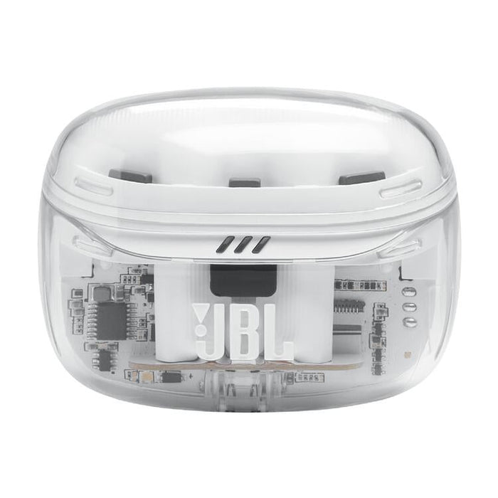 JBL Tune Beam 2 | In-Ear Headphones - 100% Wireless - Bluetooth - Smart Ambient - 6 Microphones - Phantom White-Sonxplus St-Georges
