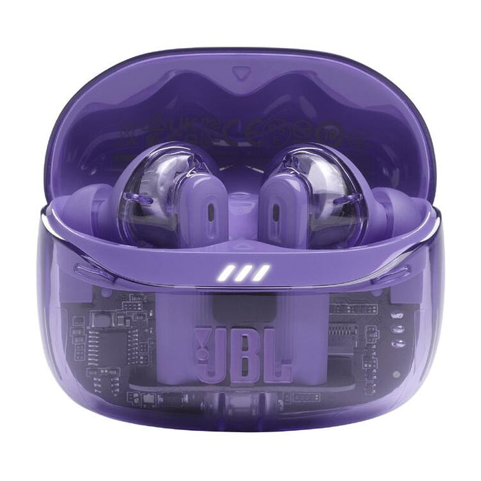 JBL Tune Beam 2 | In-Ear Headphones - 100% Wireless - Bluetooth - Smart Ambient - 6 Microphones - Mauve Ghost-Sonxplus St-Georges