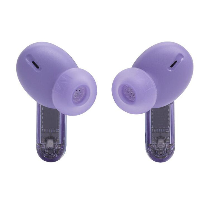 JBL Tune Beam 2 | In-Ear Headphones - 100% Wireless - Bluetooth - Smart Ambient - 6 Microphones - Mauve Ghost-Sonxplus St-Georges