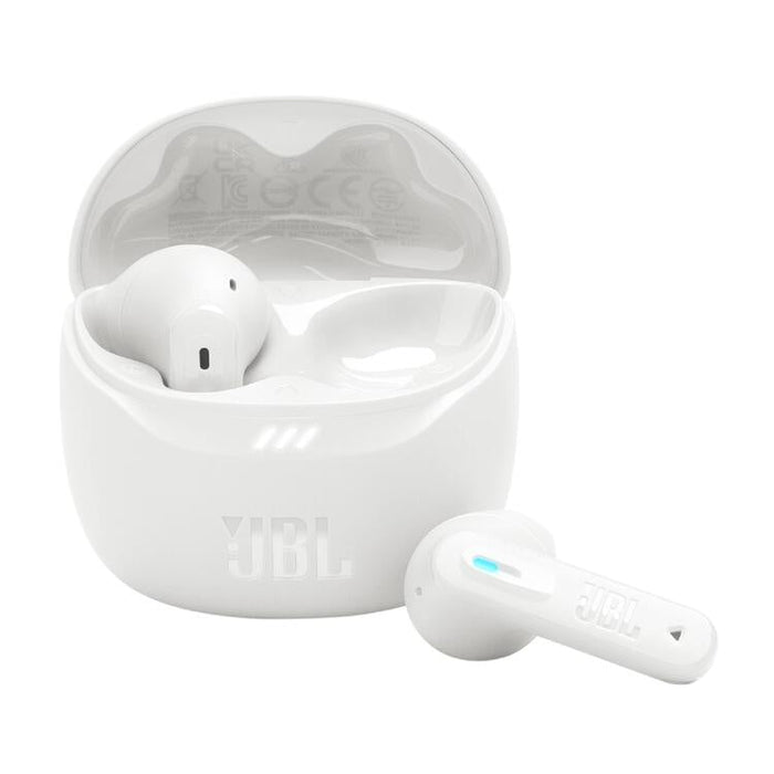 JBL Tune Flex 2 | In-Ear Headphones - 100% Wireless - Bluetooth - Noise reduction - 6 Microphones - IP54 - White-Sonxplus St-Georges