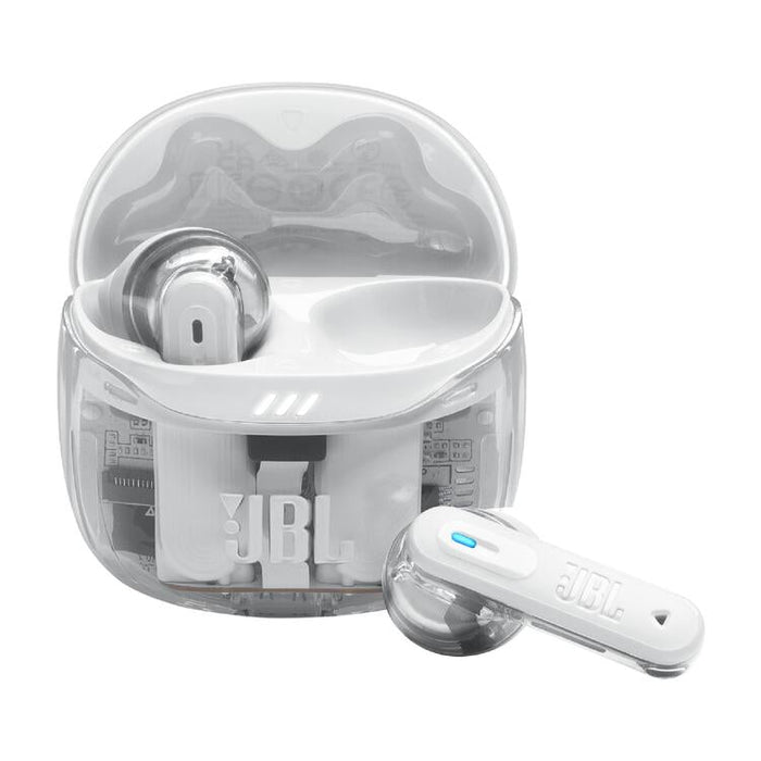 JBL Tune Flex 2 | In-Ear Headphones - 100% Wireless - Bluetooth - Noise Reduction - 6 Microphones - IP54 - Phantom White-Sonxplus St-Georges
