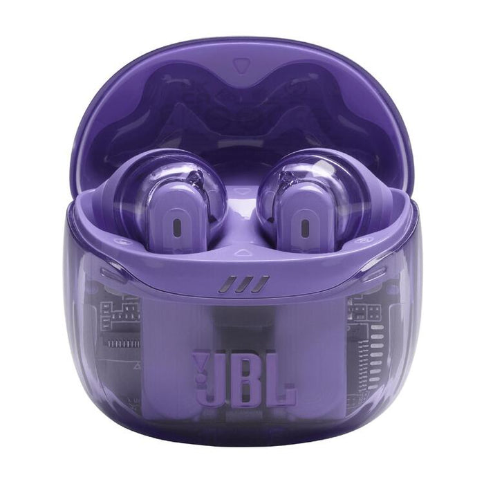 JBL Tune Flex 2 | In-Ear Headphones - 100% Wireless - Bluetooth - Noise Reduction - 6 Microphones - IP54 - Mauve Ghost-Sonxplus St-Georges