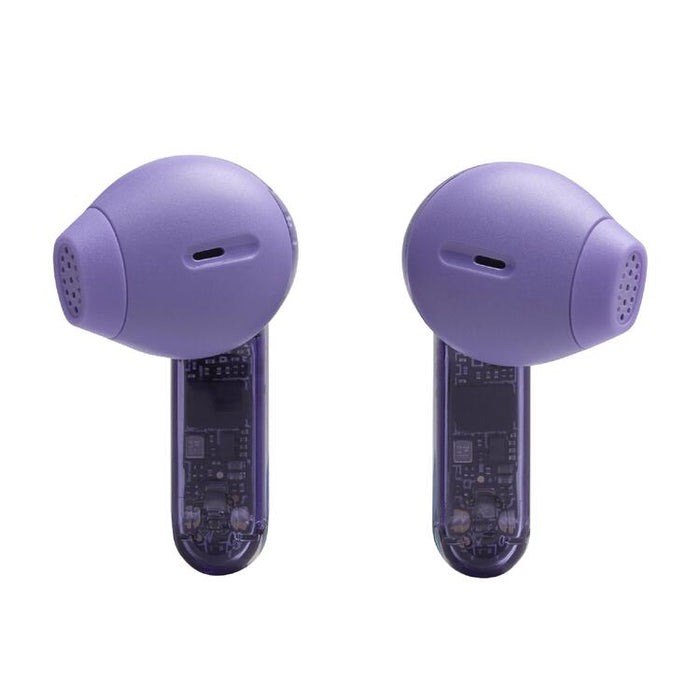 JBL Tune Flex 2 | In-Ear Headphones - 100% Wireless - Bluetooth - Noise Reduction - 6 Microphones - IP54 - Mauve Ghost-Sonxplus St-Georges