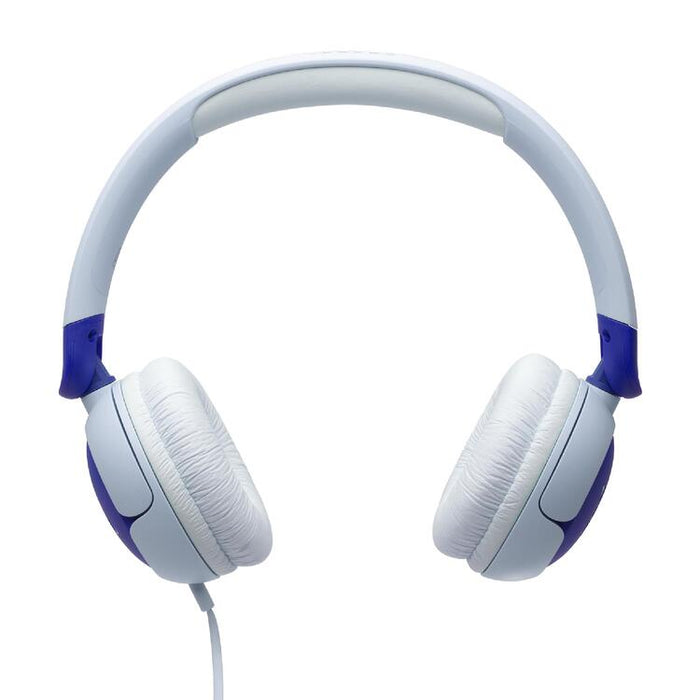 JBL JR320 | Around-ear wired headphones for kids - JBL Safe Sound - Microphone - Bleu-Sonxplus St-Georges