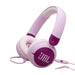 JBL JR320 | Around-ear wired headphones for kids - JBL Safe Sound - Microphone - Mauve-Sonxplus St-Georges