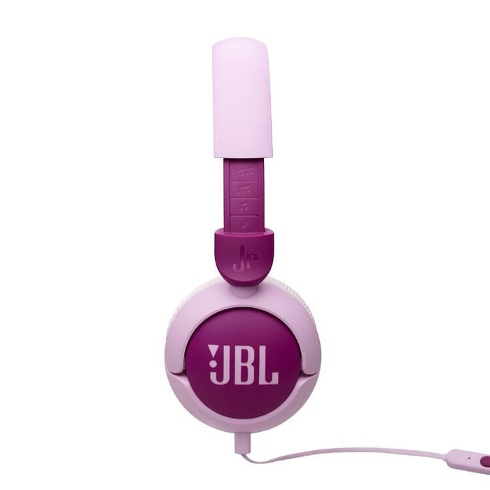 JBL JR320 | Around-ear wired headphones for kids - JBL Safe Sound - Microphone - Mauve-Sonxplus St-Georges