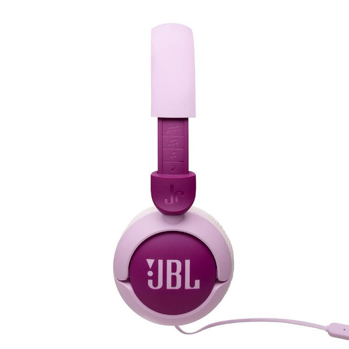 JBL JR320 | Around-ear wired headphones for kids - JBL Safe Sound - Microphone - Mauve-Sonxplus St-Georges