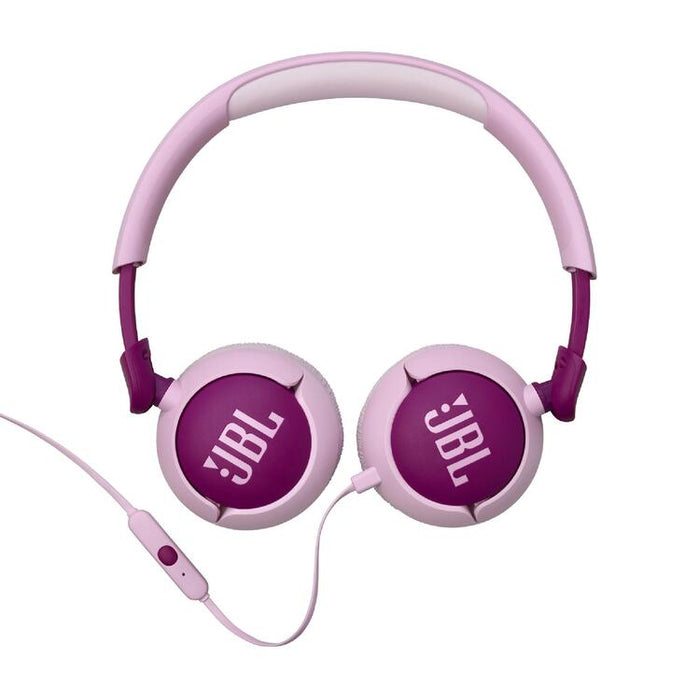 JBL JR320 | Around-ear wired headphones for kids - JBL Safe Sound - Microphone - Mauve-Sonxplus St-Georges