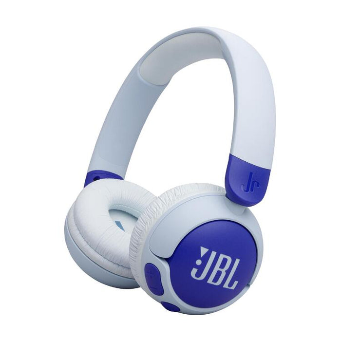 JBL JR 320BT | Wireless circumaural headphones for kids - Bluetooth - JBL Safe Sound - Microphone - Bleu-Sonxplus St-Georges
