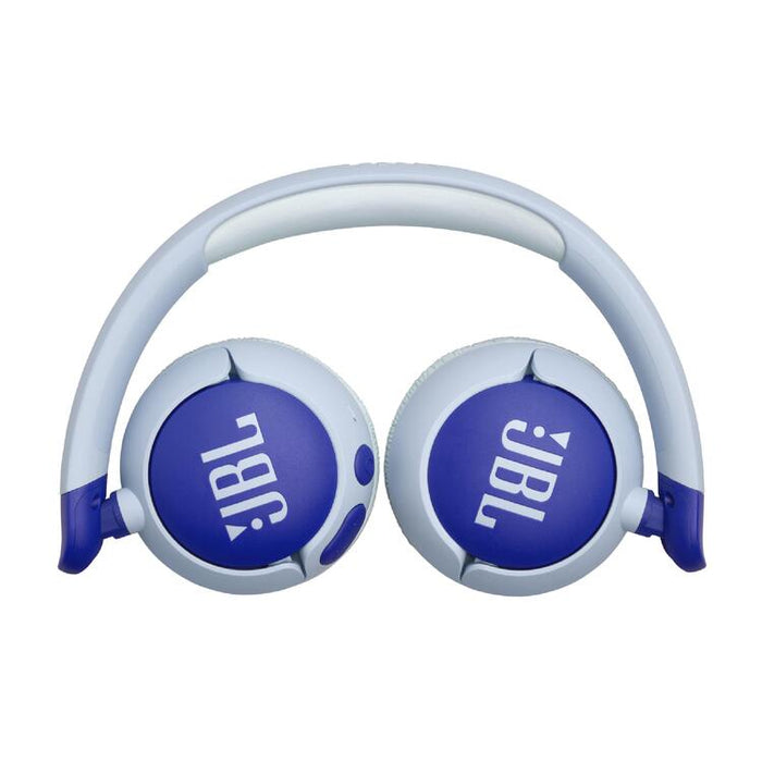 JBL JR 320BT | Wireless circumaural headphones for kids - Bluetooth - JBL Safe Sound - Microphone - Bleu-Sonxplus St-Georges
