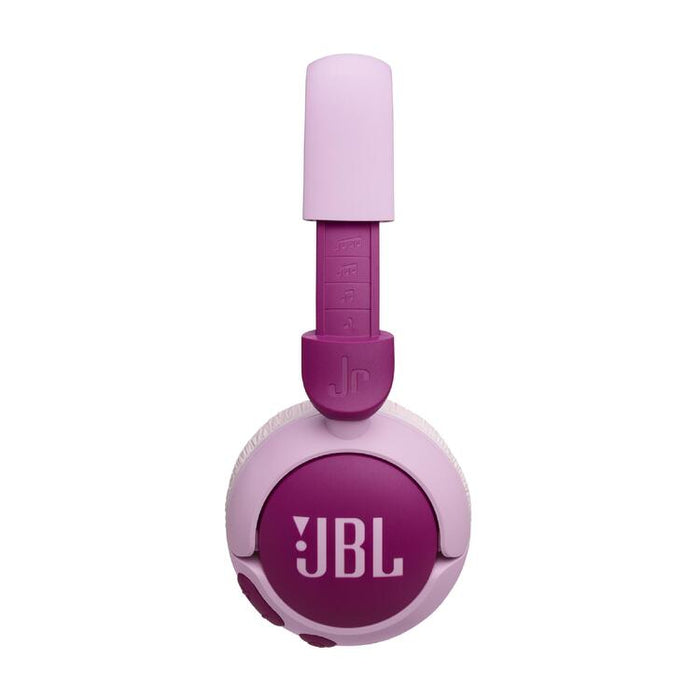 JBL JR 320BT | Wireless circumaural headphones for kids - Bluetooth - JBL Safe Sound - Microphone - Mauve-Sonxplus St-Georges