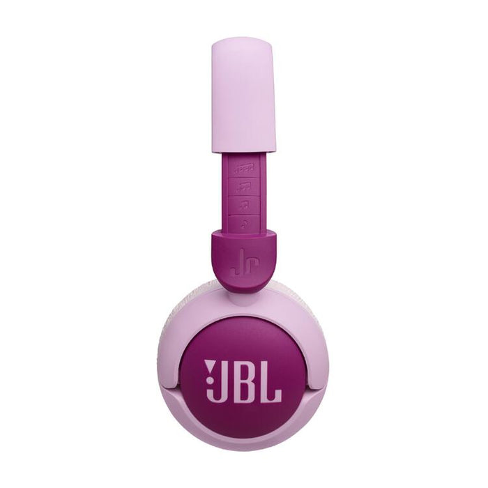 JBL JR 320BT | Wireless circumaural headphones for kids - Bluetooth - JBL Safe Sound - Microphone - Mauve-Sonxplus St-Georges