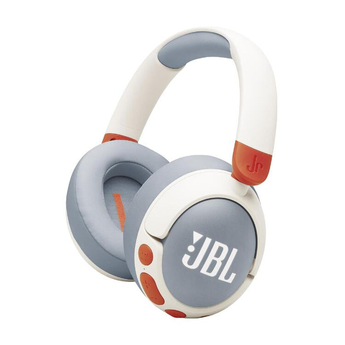 JBL JR 470NC | On-Ear Headphones for Children - Wireless - Bluetooth - White-Sonxplus St-Georges