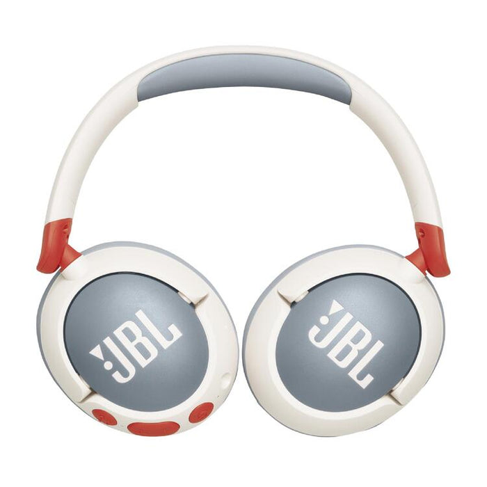 JBL JR 470NC | On-Ear Headphones for Children - Wireless - Bluetooth - White-Sonxplus St-Georges