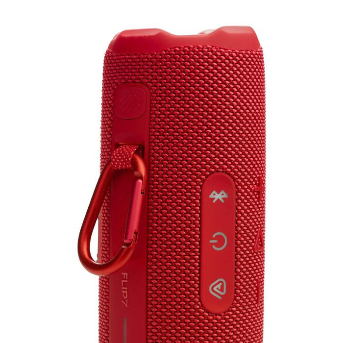 JBL Flip 7 | Portable Speaker - Bluetooth - Waterproof - Up to 14 hours of autonomy - Red-Sonxplus St-Georges