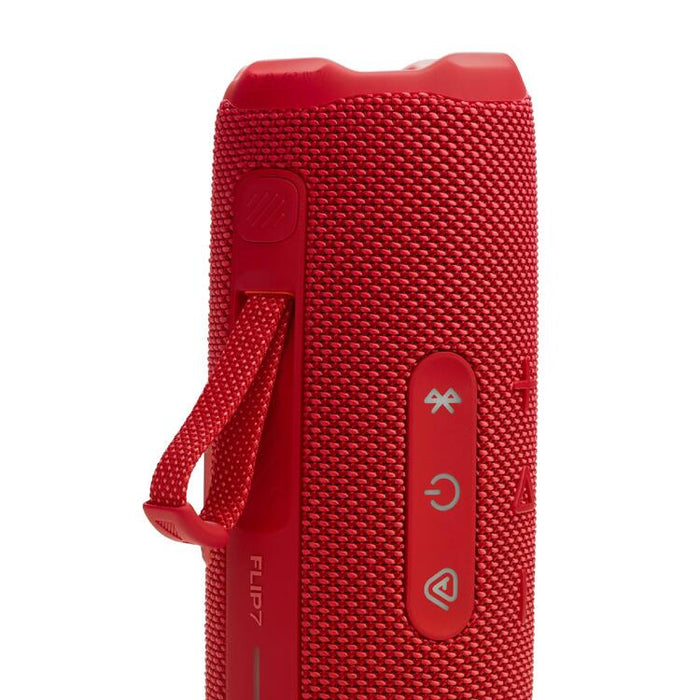 JBL Flip 7 | Portable Speaker - Bluetooth - Waterproof - Up to 14 hours of autonomy - Red-Sonxplus St-Georges