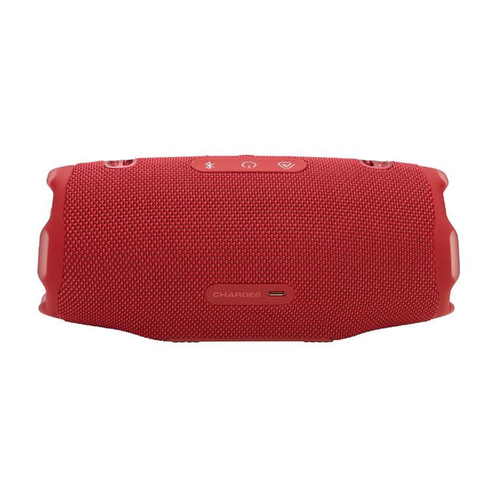 JBL Charge 6 | Bluetooth Portable Speaker - Waterproof - Auracast - 28 Hours autonomy - Rouge-Sonxplus St-Georges
