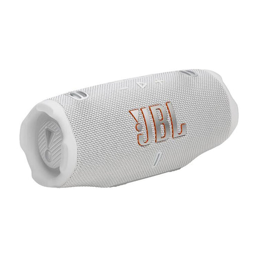 JBL Charge 6 | Bluetooth Portable Speaker - Waterproof - Auracast - 28 Hours autonomy - White-Sonxplus St-Georges