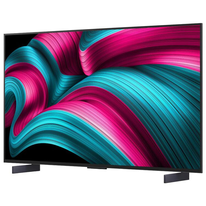 LG OLED42C5PUA | 42" 4K OLED Television - 120Hz - C5 Series - Processor IA a9 4K Gen8 - Black-Sonxplus St-Georges