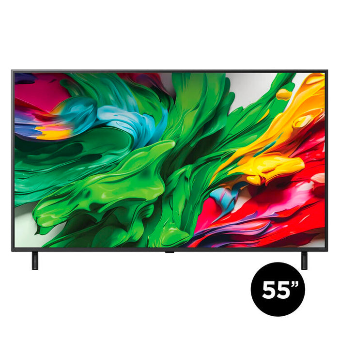 LG 55QNED85AUA | 55" Television - UHD 4K - QNED85A Series - 120Hz - Processor IA a8 4K Gen2 - Black-Sonxplus St-Georges