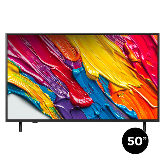LG 50QNED82AUA | Téléviseur 50" QNED 4K - UHD 4K - Série QNED82A - 60Hz - Processeur IA a7 4K Gen8 - Noir-Sonxplus St-Georges