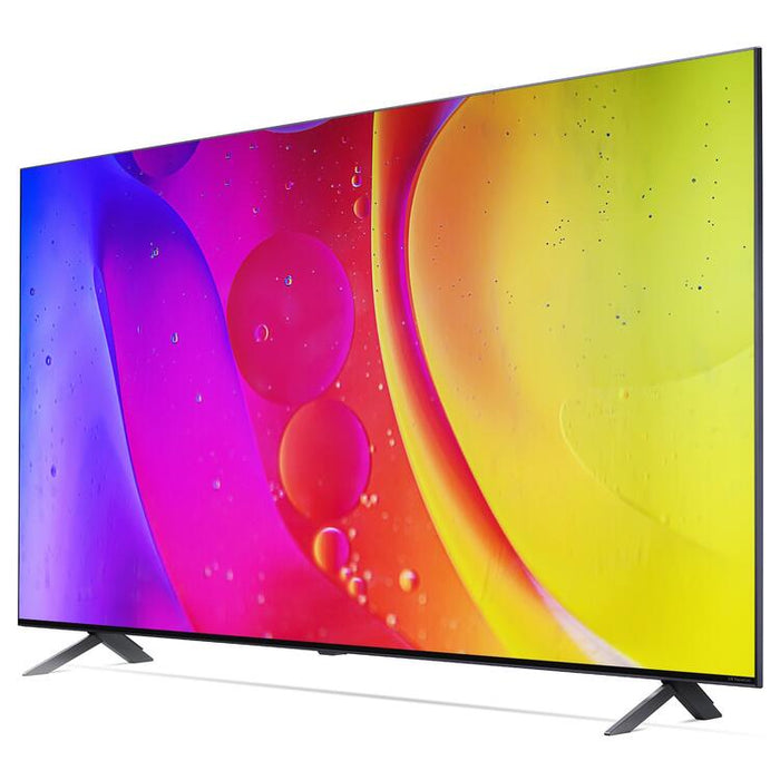 LG 86NANO80AUA | 86" Television LED 4K - UHD - NANO80A Series - 60Hz - Processor IA a7 4K Gen8 - Black-Sonxplus St-Georges