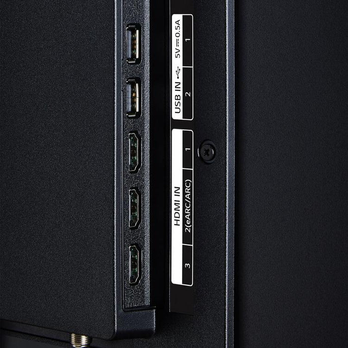 LG 43UA7700PUB | 43" Television - 4K Ultra HD - LED - UA7700 Series - HDR - Smart WebOS - 60 Hz native - Processor IA a7 Gen8 4K - Black-Sonxplus St-Georges