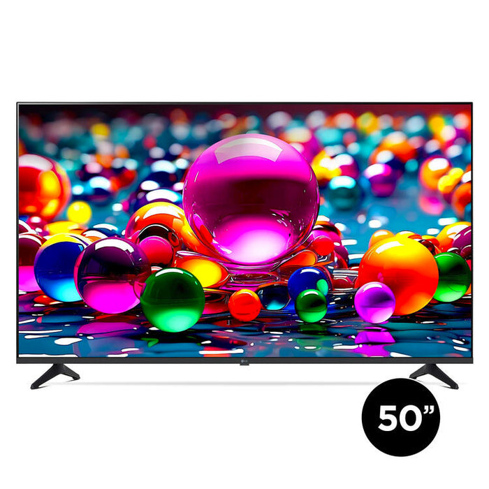 LG 50UA7700PUB | 50" Television - 4K Ultra HD - LED - UA7700 Series - HDR - Smart WebOS - 60 Hz native - Processor IA a7 Gen8 4K - Black-Sonxplus St-Georges