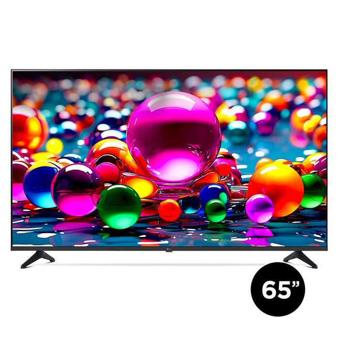 LG 65UA7700PUB | 65" Television - 4K Ultra HD - LED - UA7700 Series - HDR - Smart WebOS - 60 Hz native - Processor IA a7 Gen8 4K - Black-Sonxplus St-Georges