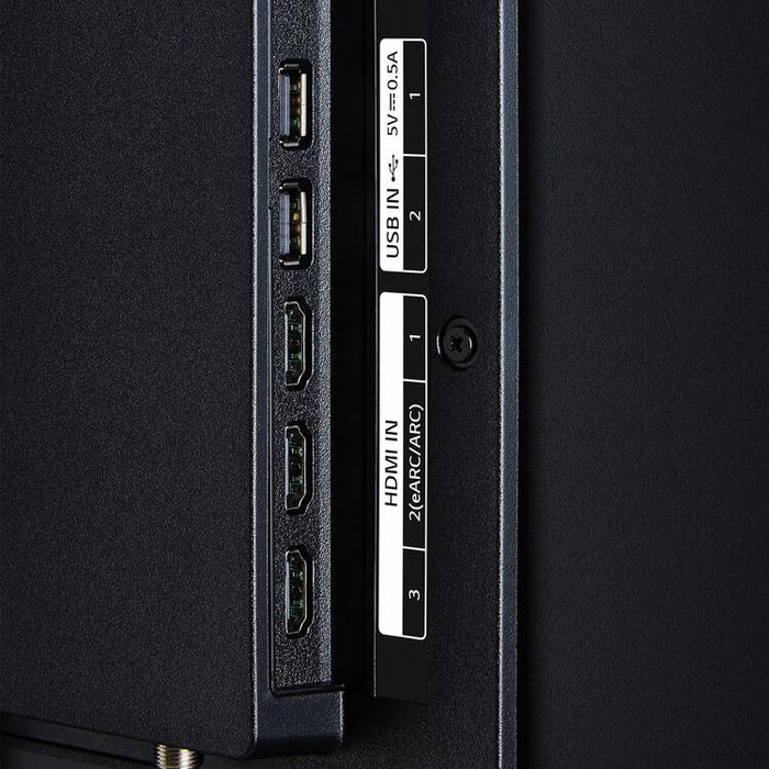 LG 65UA7700PUB | 65" Television - 4K Ultra HD - LED - UA7700 Series - HDR - Smart WebOS - 60 Hz native - Processor IA a7 Gen8 4K - Black-Sonxplus St-Georges