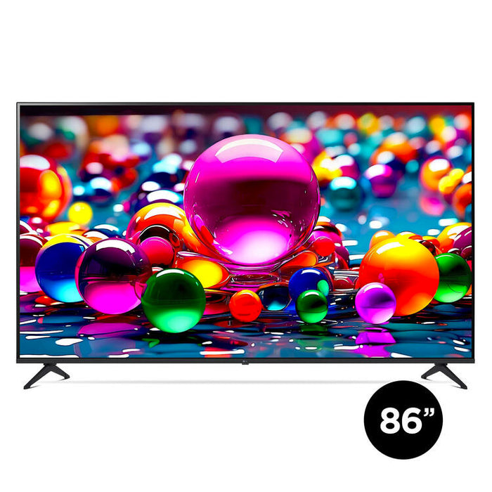 LG 86UA7700PUA | 86" Television - 4K Ultra HD - LED - UA7700 Series - HDR - Smart WebOS - 60 Hz native - IA a7 Gen8 4K Processor - Black-Sonxplus St-Georges