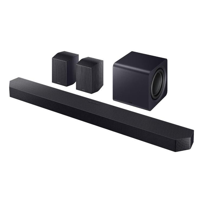 Samsung HW-Q990F | Soundbar - 11.1.4 channels - Dolby ATMOS - Subwoofer + Wireless rear speakers - 756W - Q-Symphony - Black-Sonxplus St-Georges