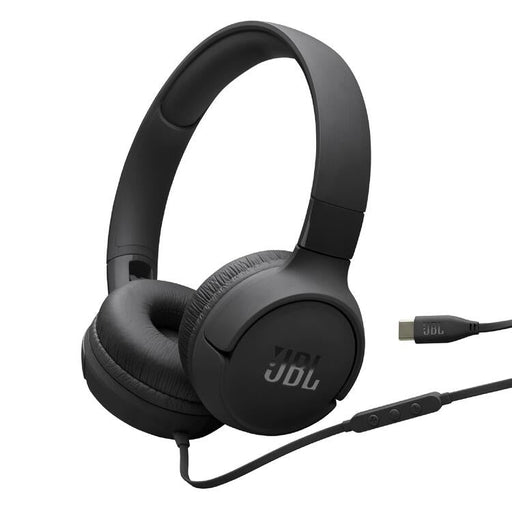 JBL Tune 520C | Earphones - USB-C - Bluetooth - Black-Sonxplus St-Georges