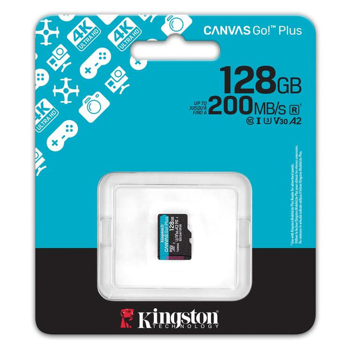 KINGSTON SDCG4 | Micro SDXC 128GB - Canvas Go plus-Sonxplus St-Georges