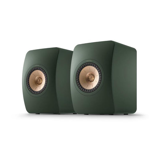 KEF LS50 META | Uni-Q 12th Generation HiFi Speakers - Bass reflex 2-way - Metamaterial absorption technology - Moss Green - Pair-Sonxplus St-Georges