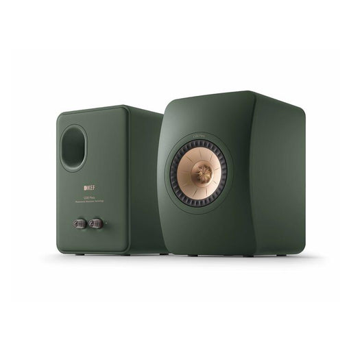KEF LS50 META | Uni-Q 12th Generation HiFi Speakers - Bass reflex 2-way - Metamaterial absorption technology - Moss Green - Pair-Sonxplus St-Georges