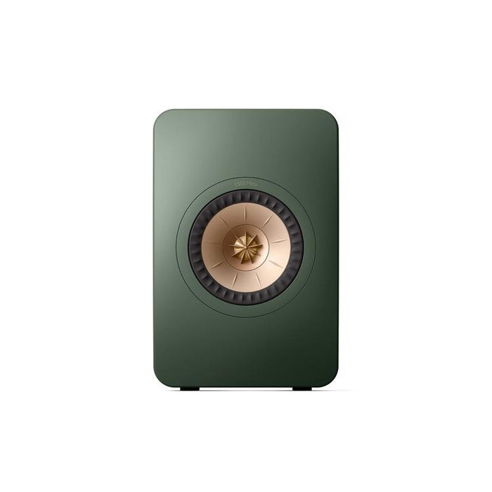 KEF LS50 META | Uni-Q 12th Generation HiFi Speakers - Bass reflex 2-way - Metamaterial absorption technology - Moss Green - Pair-Sonxplus St-Georges